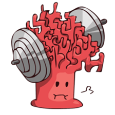 Pretty Red Coral sticker #11039677