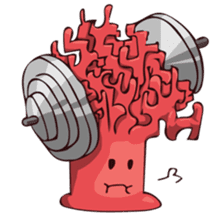 Pretty Red Coral sticker #11039677