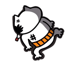 Kansai dialect Uncle cat part7 sticker #11039690