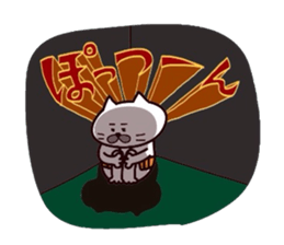 Kansai dialect Uncle cat part7 sticker #11039704