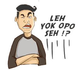 Mahasiswa Malang sticker #11039813