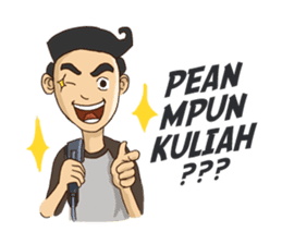 Mahasiswa Malang sticker #11039830