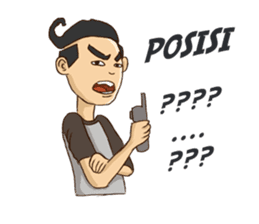 Mahasiswa Malang sticker #11039832