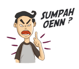 Mahasiswa Malang sticker #11039833