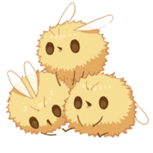 Cute!Anastoechus nitidulus sticker #11039921