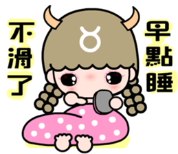 The Taurus in love sticker #11040239