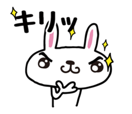 Rabbit usable anytime sticker #11040398