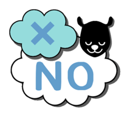 Signs of sheep clouds sticker #11042729