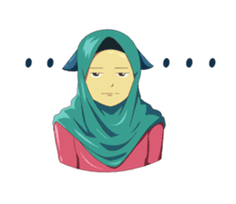 Katty Hijab sticker #11042811