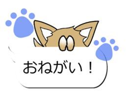 Sticker of Conversation Chihuahua sticker #11042854