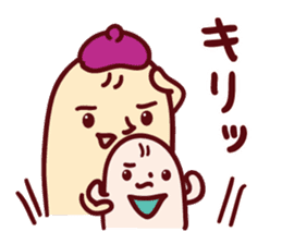 mamecco Parent and child sticker #11043075