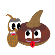 Che ST. Nutz & Phi-Nutz Friendship sticker #11043116