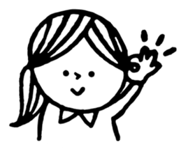 daily life.(girl) sticker #11043321