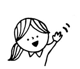 daily life.(girl) sticker #11043331