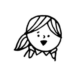 daily life.(girl) sticker #11043335