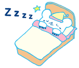 Polar bear and Star sticker #11043392