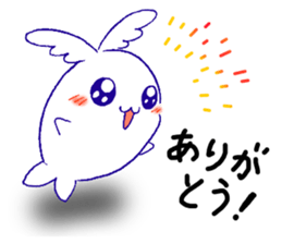 Winged Whale sticker #11043563