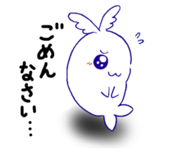 Winged Whale sticker #11043564