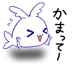 Winged Whale sticker #11043571