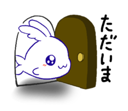 Winged Whale sticker #11043574