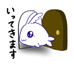 Winged Whale sticker #11043575