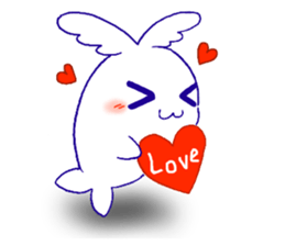 Winged Whale sticker #11043579