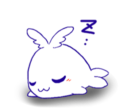 Winged Whale sticker #11043581