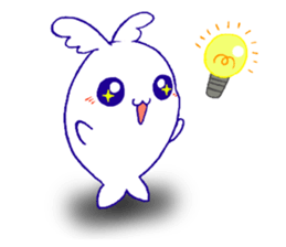 Winged Whale sticker #11043582