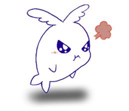 Winged Whale sticker #11043585