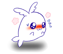 Winged Whale sticker #11043586