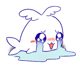 Winged Whale sticker #11043589