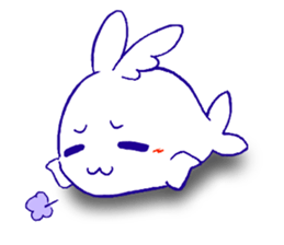 Winged Whale sticker #11043592