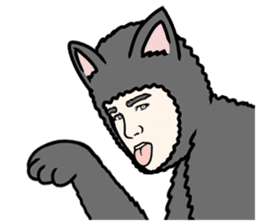 otoko tower guys sticker #11043720