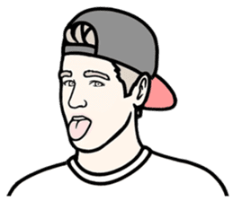 otoko tower guys sticker #11043722