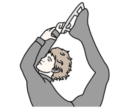 otoko tower guys sticker #11043735