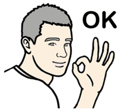 otoko tower guys sticker #11043736