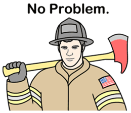 otoko tower guys sticker #11043738