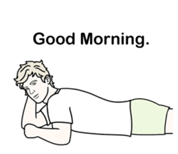 otoko tower  guys sticker #11043746