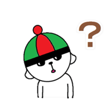 China hat dog sticker #11043827