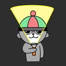 China hat dog sticker #11043835