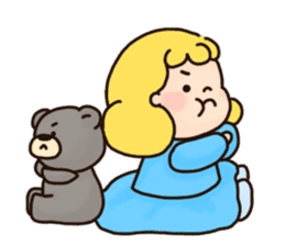 Cutie and Bear sticker #11044094