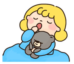 Cutie and Bear sticker #11044117