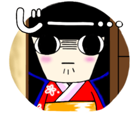 Zashiki-warashi Sticker sticker #11044241