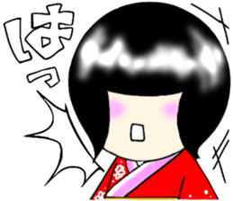 Zashiki-warashi Sticker sticker #11044242
