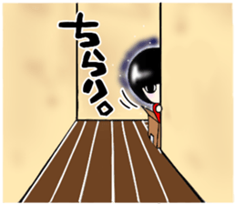 Zashiki-warashi Sticker sticker #11044252