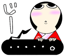 Zashiki-warashi Sticker sticker #11044259