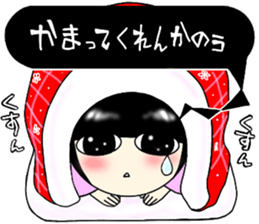 Zashiki-warashi Sticker sticker #11044267
