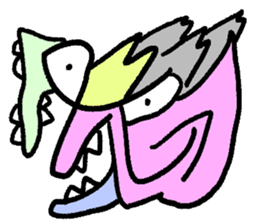 Beautiful monsters sticker #11045293