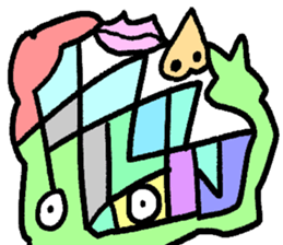 Beautiful monsters sticker #11045306