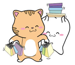 Tooth Baby friend sticker #11045425
